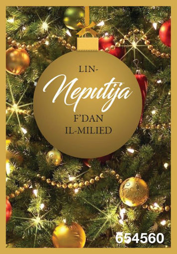 Picture of LIN-NEPUTIJA FDAN IL-MILIED KARTOLINA